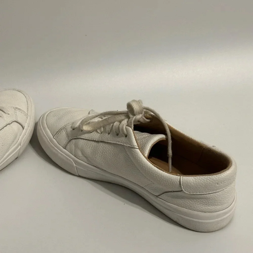 Lucky Brand White Sneakers Size 6.5 - Picture 4 of 5